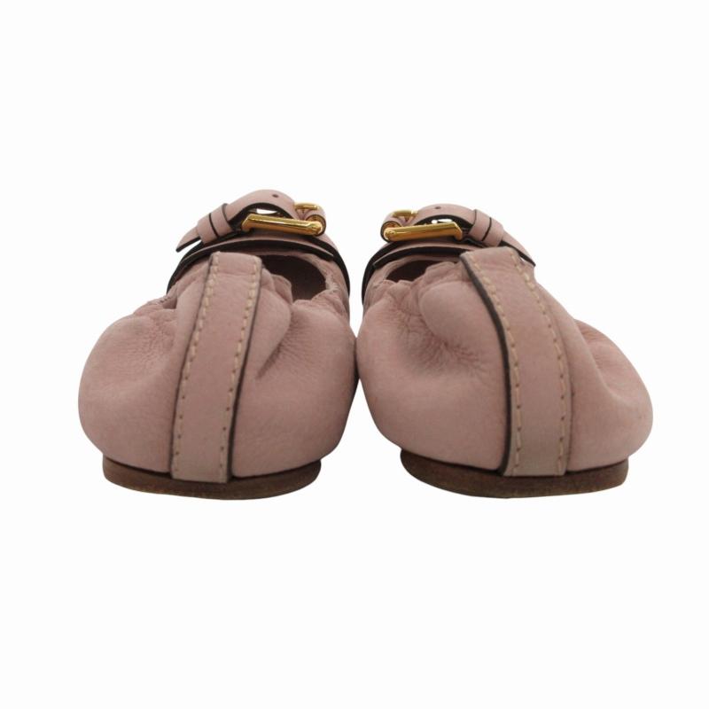 BURBERRY（バーバリー） バレエシューズ フラットシューズ レザー 