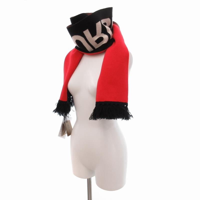 BURBERRY（バーバリー） 未使用品 タグ付 KNITTED FOOTBALL SCARF