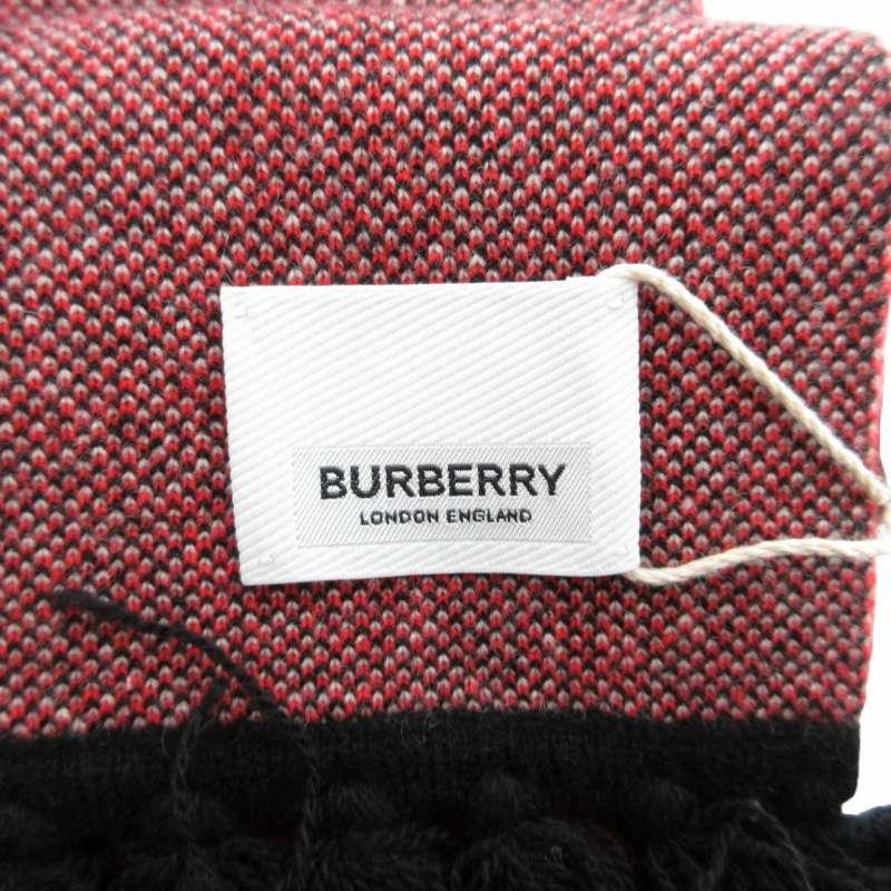 BURBERRY（バーバリー） 未使用品 タグ付 KNITTED FOOTBALL SCARF