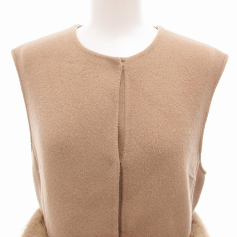 Apuweiser-riche アプワイザーリッシェ 23AW ペプラムファーリバージレ 