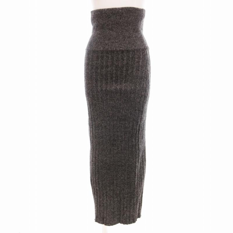 ローレン louren plating knit pencil skirt ニット スカート