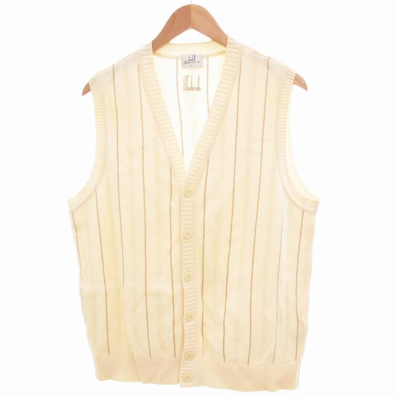 dunhill（ダンヒル） スポーツ Sport ニットベスト ジレ ストライプ 