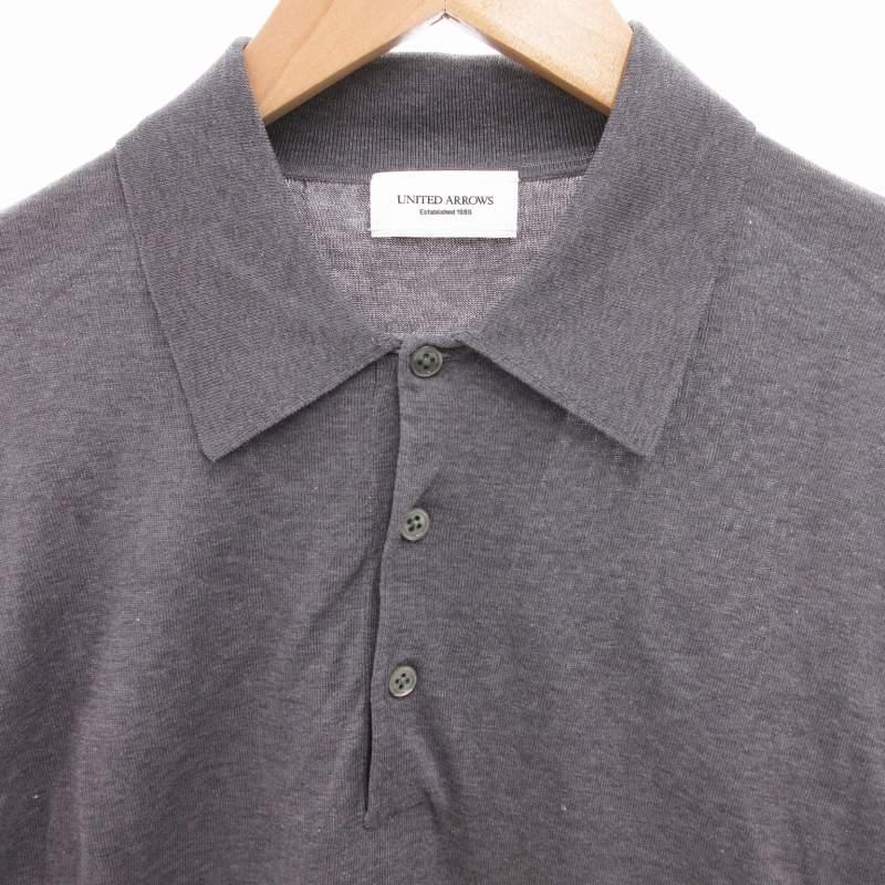 UNITED ARROWS（ユナイテッドアローズ） ニット ポロシャツ ハイゲージ 