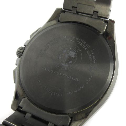 シチズン CITIZEN ATTESA アテッサ ブラックチタンシリーズ 腕時計 
