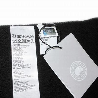 未使用品 カナダグース タグ付き SOLID WOVEN SCARF 大判 マフラー 