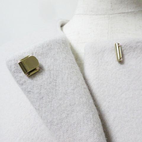 ジャスグリッティー JUSGLITTY 23AW ポケットファーミディコート ノー