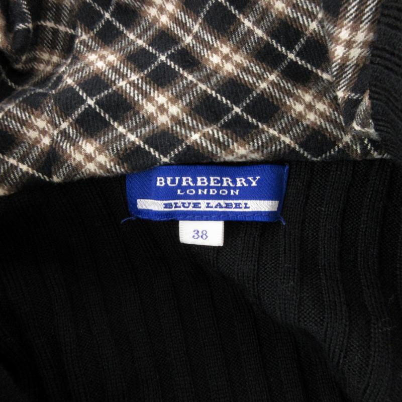 BURBERRY BLUE LABEL バーバリーブルーレーベル ニット パーカー