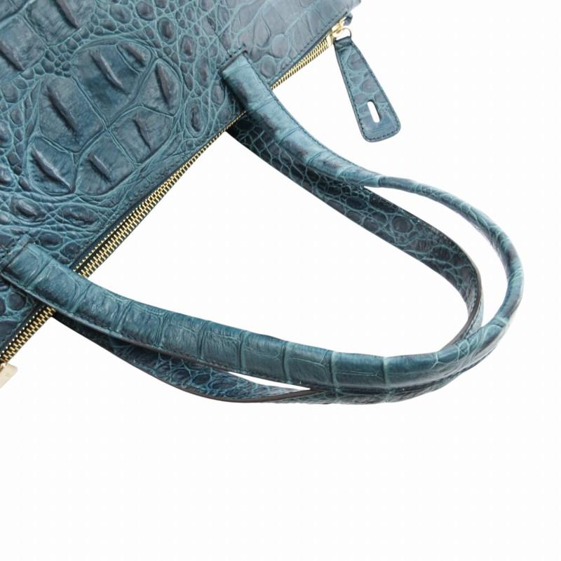 FURLA フルラ 2WAY トートバッグ ショルダー クロコ型押し FURLA フルラ 2WAY トートバッグ ショルダー クロコ型押し