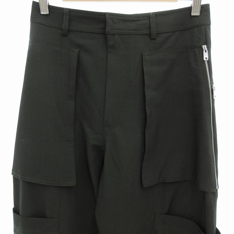 ZARA（ザラ） 美品 ジッパーカーゴパンツ ストレート ジップアップ XS