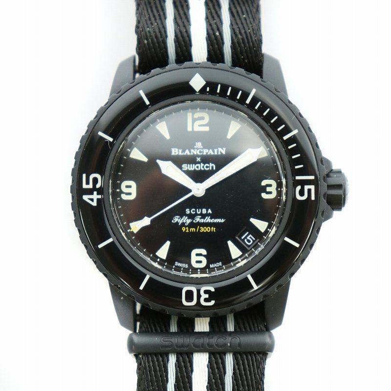 スウォッチ SWATCH BLANCPAIN ブランパン OCEAN OF STORMS 腕時計 自動
