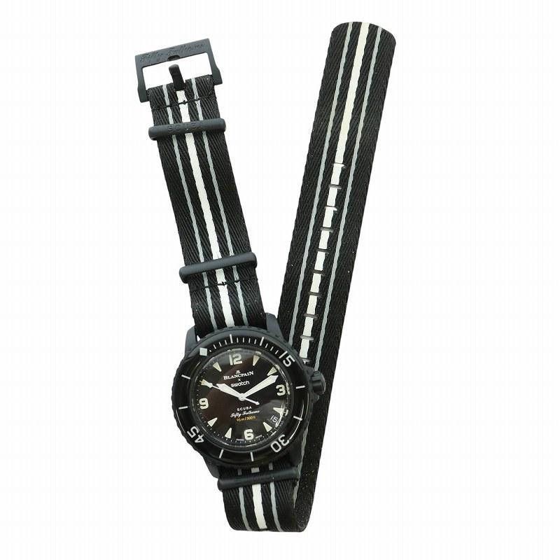 スウォッチ SWATCH BLANCPAIN ブランパン OCEAN OF STORMS 腕時計 自動