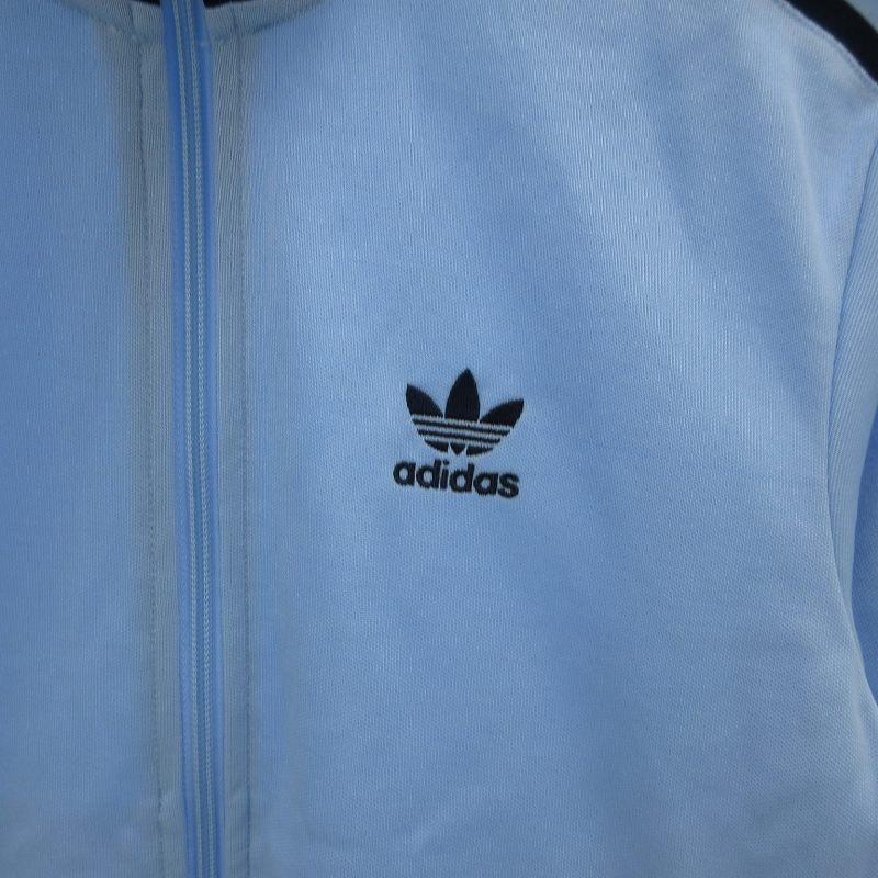 ★アディダス ベッケンバウアー トラックジャケット 刺繍ロゴ 白 ネイビー★ adidas Originals アディダス オリジナルス ベッケンバウアー