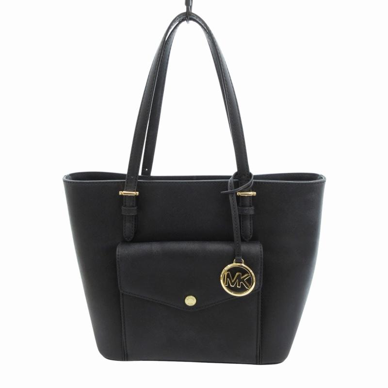 MICHAEL KORS マイケルコース MKロゴ トートバッグ ブラック