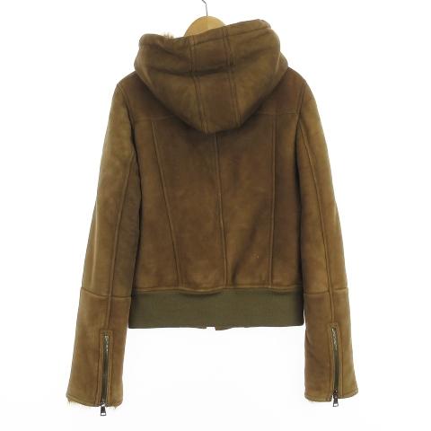 ドルチェ&ガッバーナ　ムートン　ブラウンスエードジャケット DOLCE&GABBANA ドルチェ&ガッバーナ ドルガバ ムートン