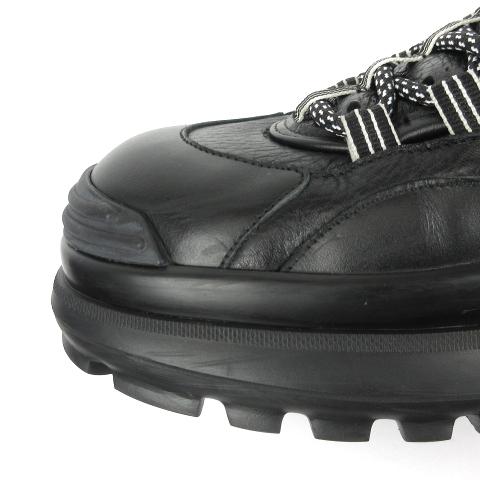 ジョルジオアルマーニ GIORGIO ARMANI スニーカー レザー 筆記体ロゴ