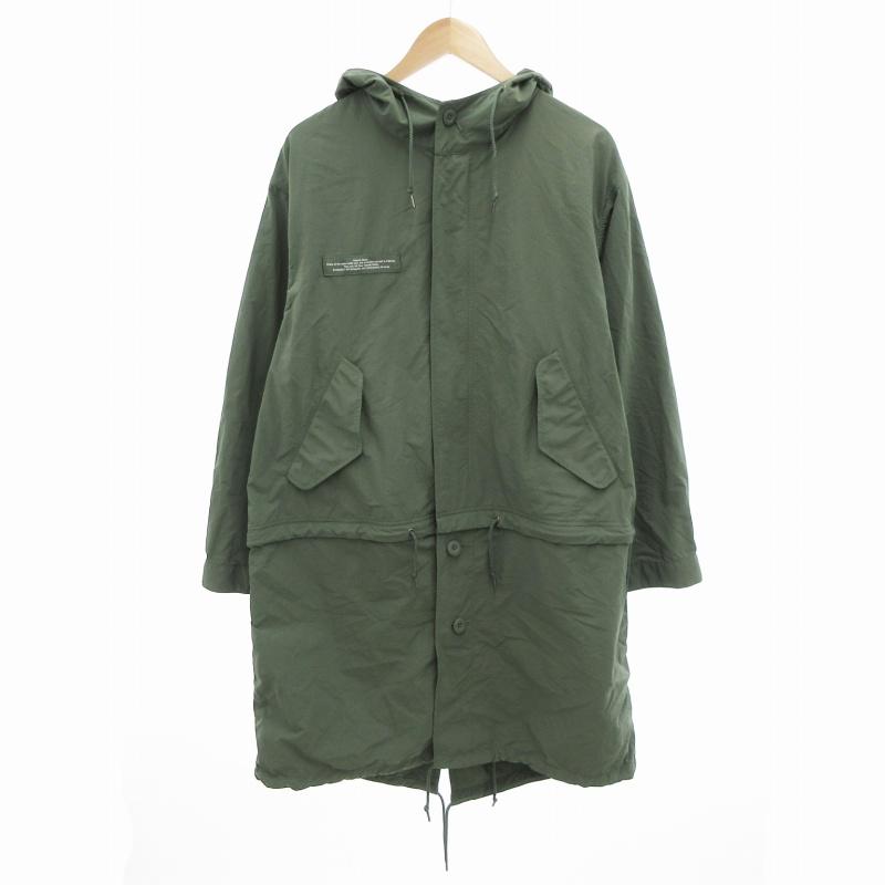 UNDER COVER アンダーカバー　モッズコート　蜘蛛の巣　有刺鉄線 中古・古着通販】UNDERCOVER (アンダーカバー) 蜘蛛巣城ナイロンコート