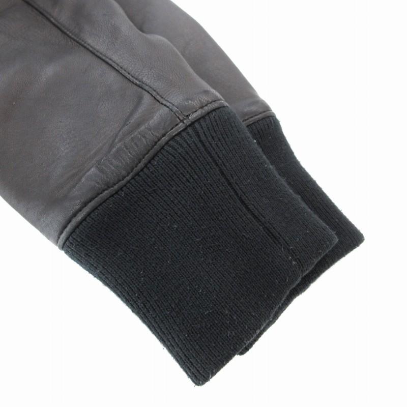 ダブルジェイケイ wjk track bz トラックジャケット ラムレザー