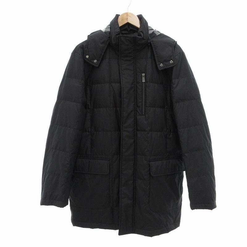 スコッチハウス SCOTCH HOUSE ダウンコート フード付き ミドル ハーフ 