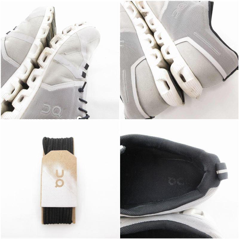 onクラウド5 グレー　サイズ41　59.98841 中古美品　防水防風 オン ON Cloud 5 Waterproof スニーカー ランニングシューズ 28cm