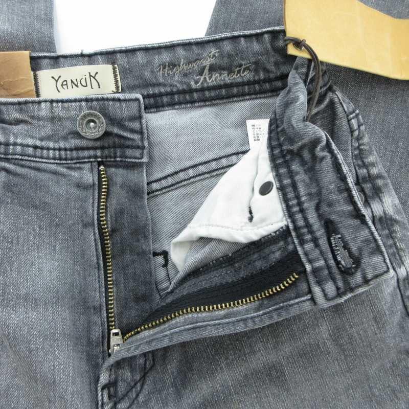 未使用品 ヤヌーク YANUK タグ付き HighWaist ANNETTE デニムパンツ