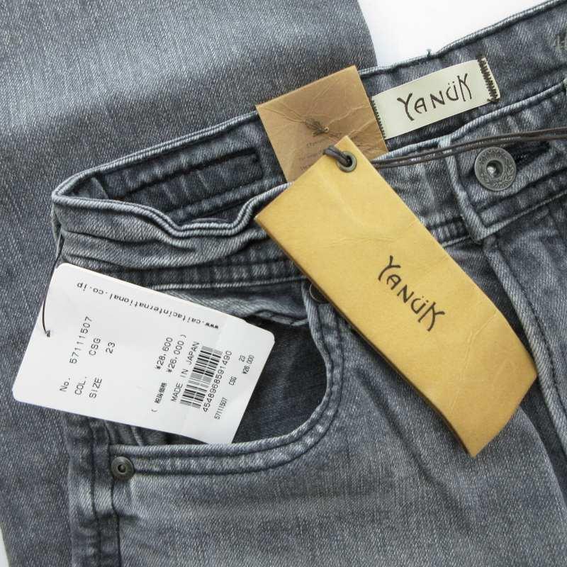 未使用品 ヤヌーク YANUK タグ付き HighWaist ANNETTE デニムパンツ
