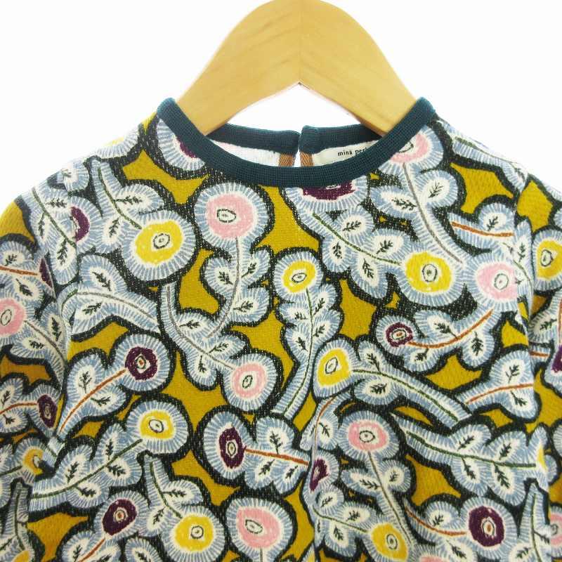 ミナペルホネン mina perhonen キッズ Hanna ニット カットソー 長袖  