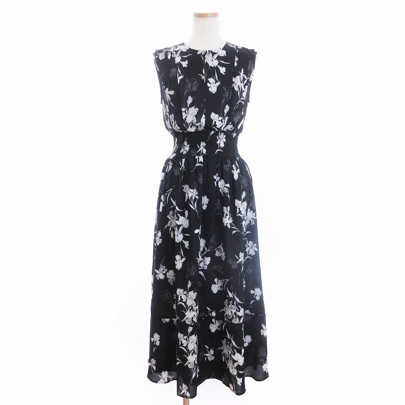 フレイアイディー 23SS ウエストシャーリングフラワープリント  