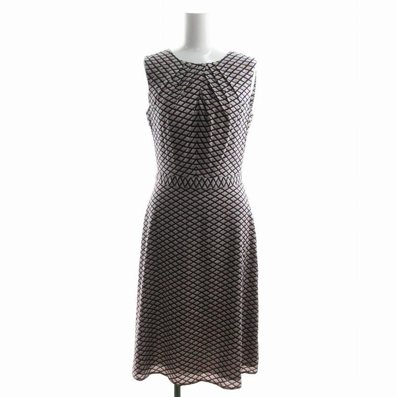 トリーバーチ TORY BURCH ノースリーブ ワンピース ロング丈 総柄  