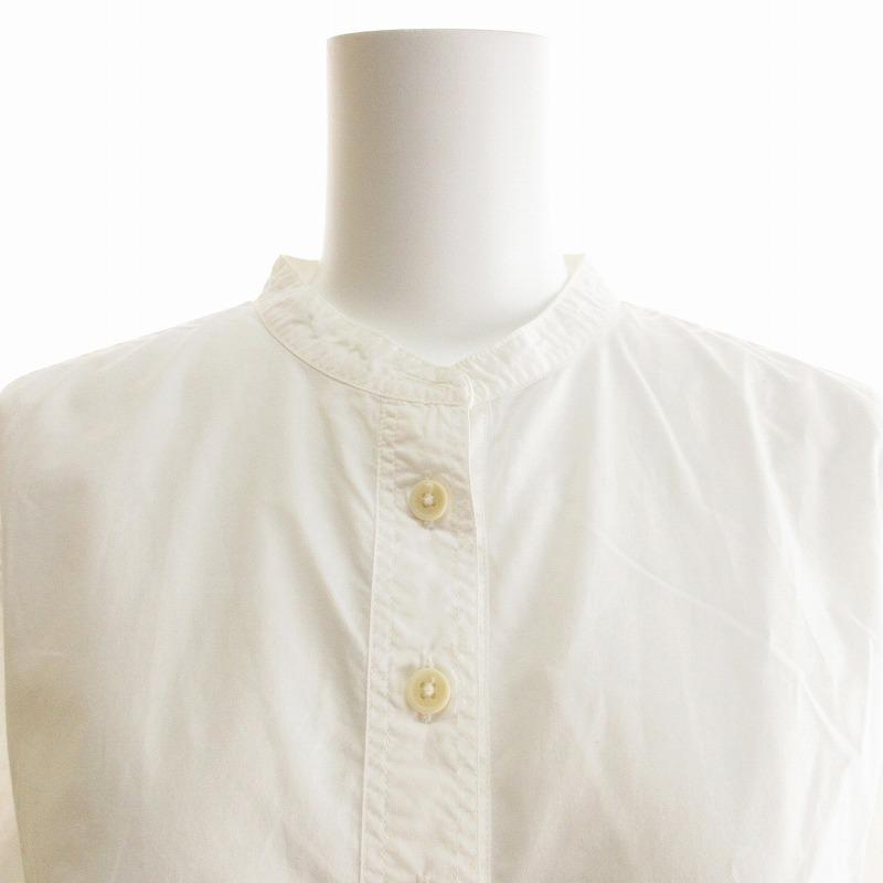 MARGARET HOWELL マーガレットハウエル MHL. ヘンリーネック ブラウス 