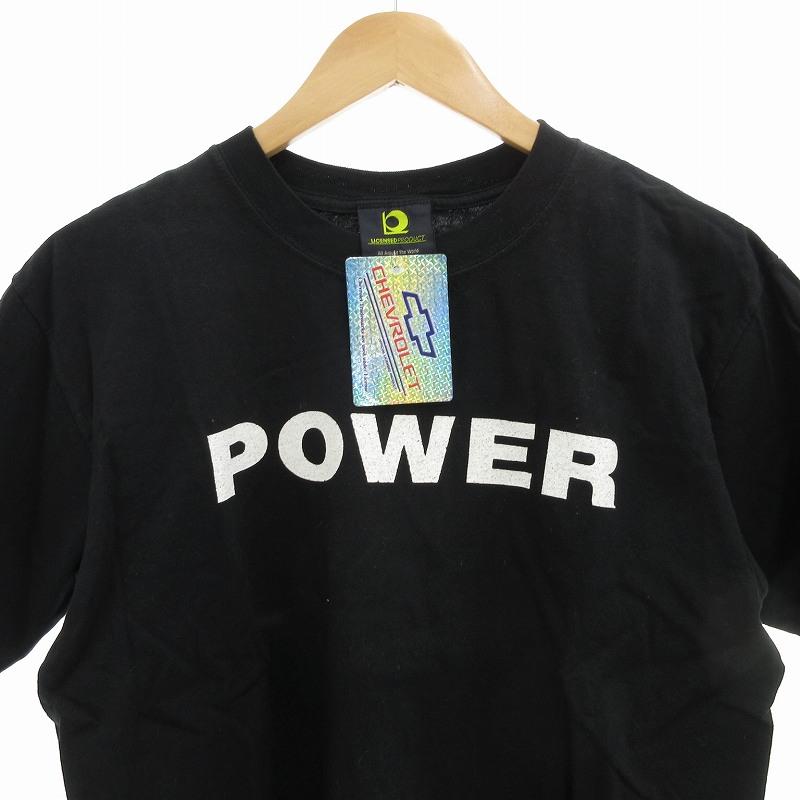 未使用品 LICENSED PRODUCT Tシャツ 半袖 POWER プリント USA製 未使用品 LICENSED PRODUCT Tシャツ 半袖 POWER プリント USA製