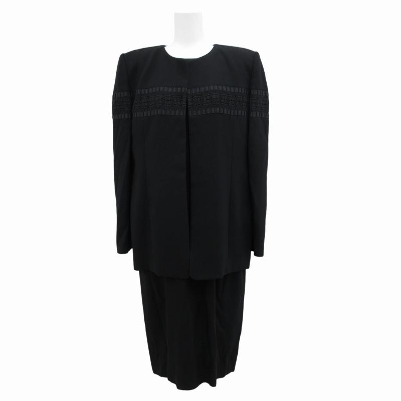 ニナリッチ NINA RICCI ブラックフォーマル セットアップ ワンピース  