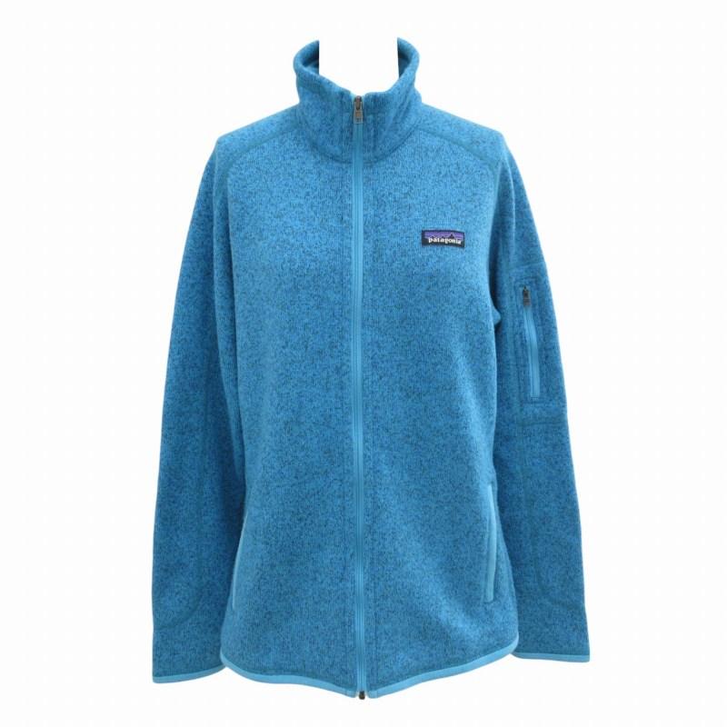 パタゴニア Patagonia フリースジャケット ブルゾン ハイネック M 水色 