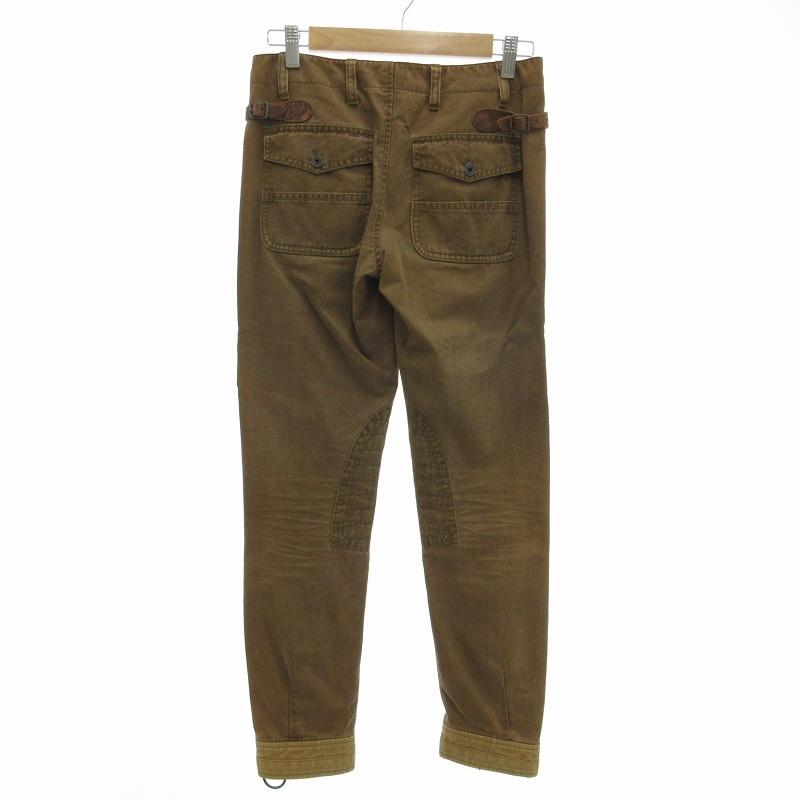 POLO RALPH LAUREN ラルフローレン パンツ ウエスタン レザー ボタン 