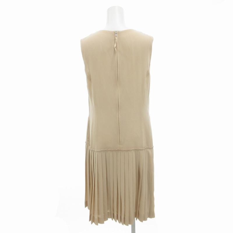 FOXEY（フォクシー） ワンピース ドレス ゼルダ プリーツ切替 ひざ丈  