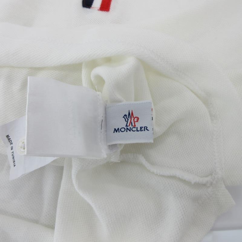 ［新品同様］モンクレール　ポロシャツ　ホワイトワッペン　S 楽天市場】モンクレール MONCLER ポロシャツ メンズ 半袖