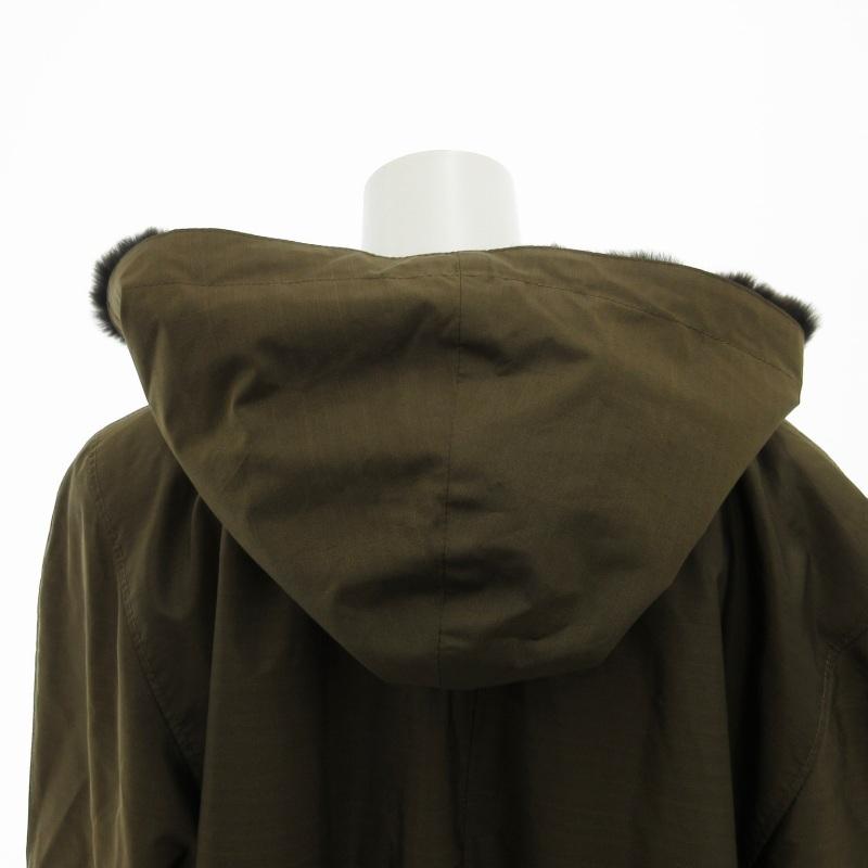 LINNANEN リンナネン 毛皮コート ヌートリアファー リバーシブル  