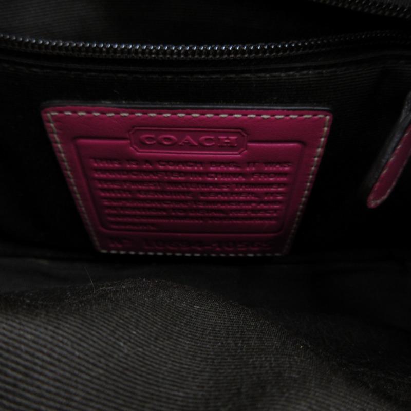 COACH（コーチ） ショルダーバッグ シグネチャー キャンバス レザー 