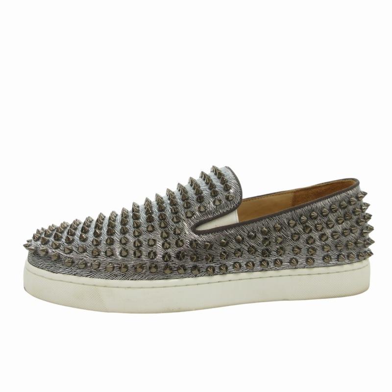 クリスチャンルブタン Christian louboutin スリッポン スニーカー 