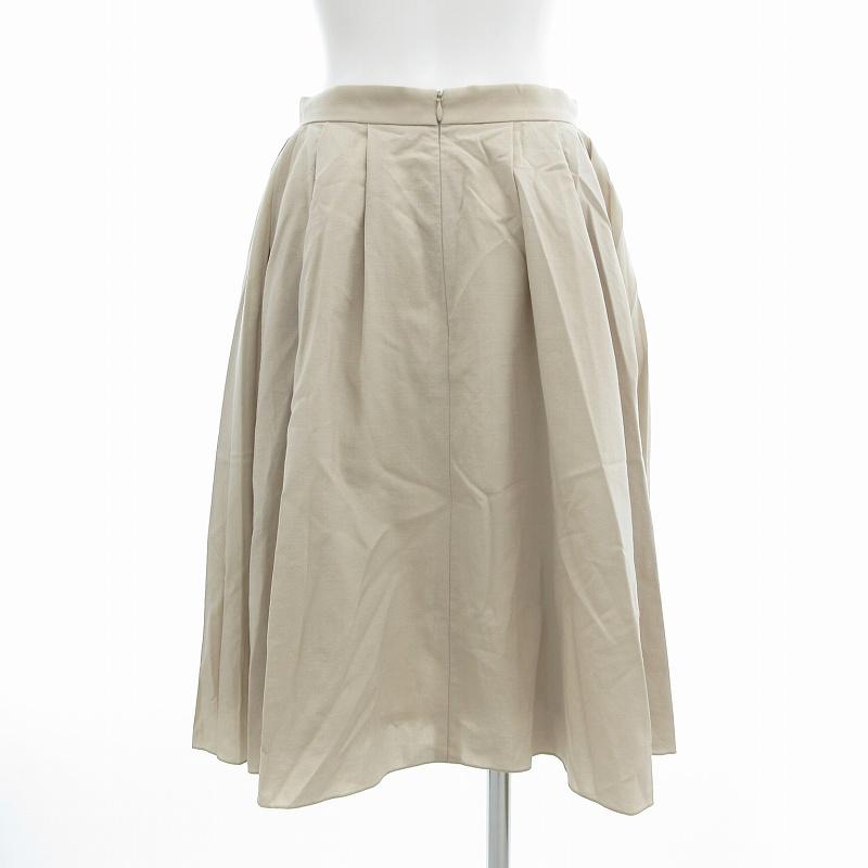 美品　FOXEY NEWYORK フォクシー　フレアスカート　プリーツ　ロゴ SALE【極美品】FOXEY NEW YORK フォクシー ニューヨーク