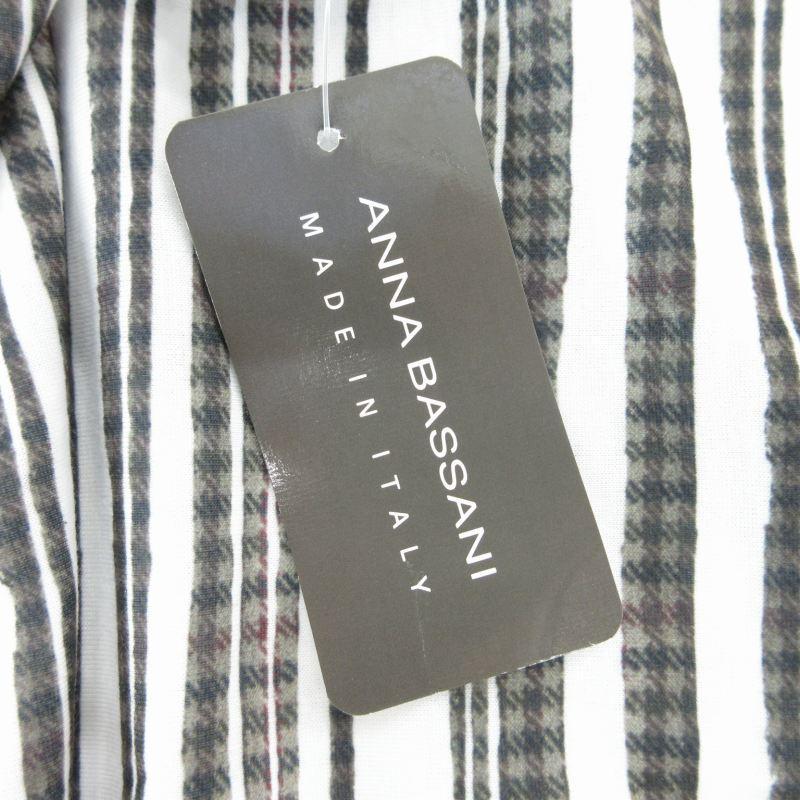 未使用品 アンナバッサーニ ANNA BASSANI タグ付き カットソー 長袖 総  