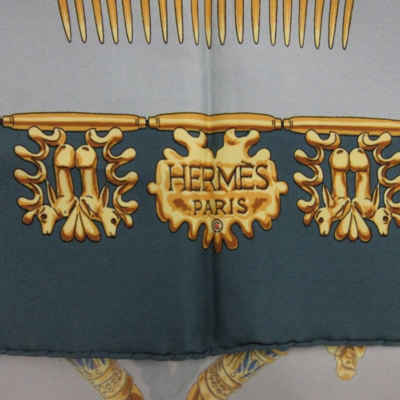HERMES（エルメス） カレ90 LES CAVALIERS D'OR 黄金の騎士 スカーフ