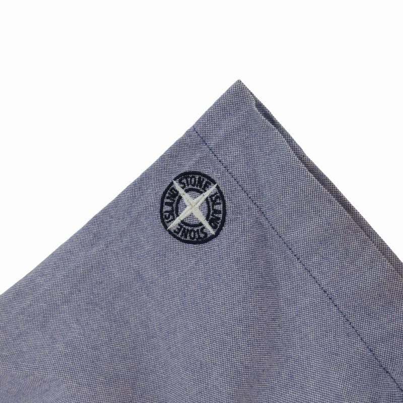 ストーンアイランド STONE ISLAND シャツ カジュアル ロゴ刺繍 半袖 S  
