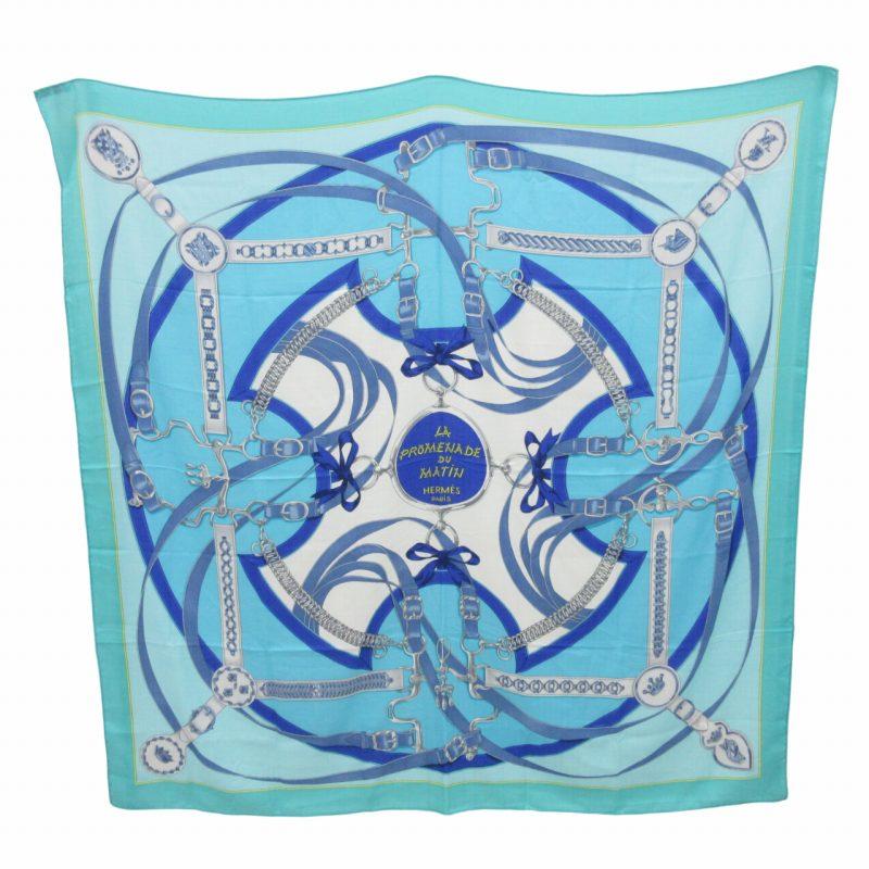 HERMES エルメス La Promenade du Matin 朝の散歩 カレ140