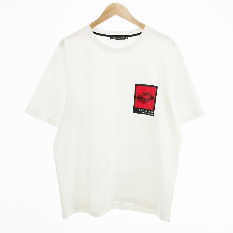 正規品　美品　ドルチェ&ガッバーナ 袖なしカットソー 42 ロゴ　ビジュー 正規品 美品 ドルチェ&ガッバーナ 袖なしカットソー 42 ロゴ