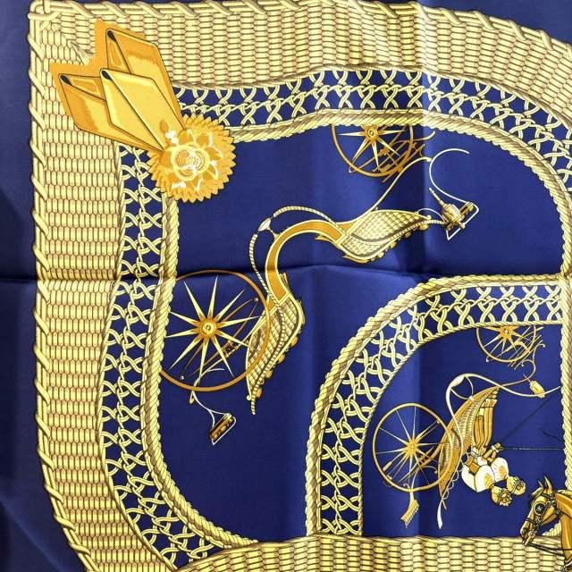 HERMES エルメス スカーフカレ90 VOITURES PANIERS HERMES スカーフカレ90 VOITURES PANIERS 【公式通販】