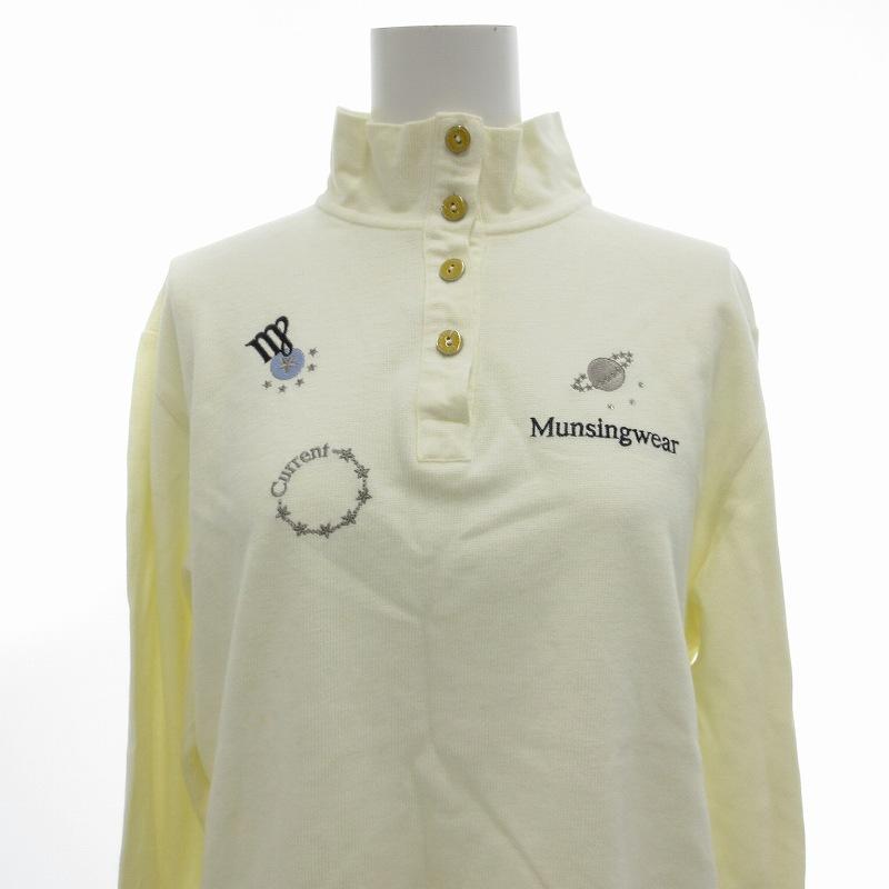 マンシングウェア MUNSINGWEAR ポロシャツ ゴルフウェア 長袖 ロゴ刺繍