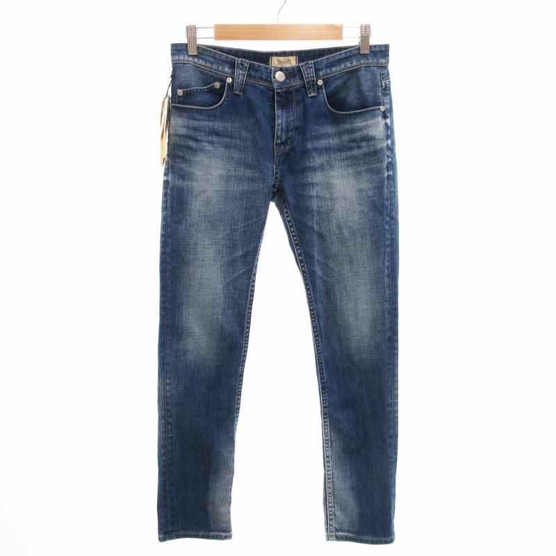 未使用品 ヤヌーク YANUK タグ付き デニムパンツ ジーンズ スリム USED 