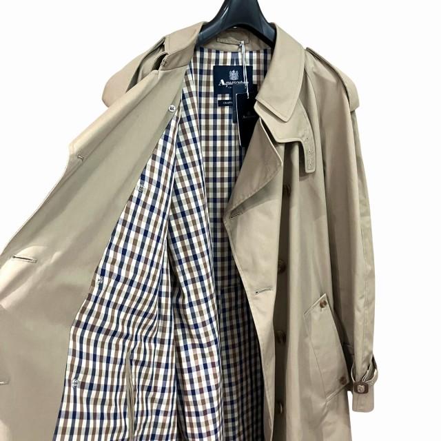 未使用品 アクアスキュータム AQUASCUTUM タグ付き トレンチコート  