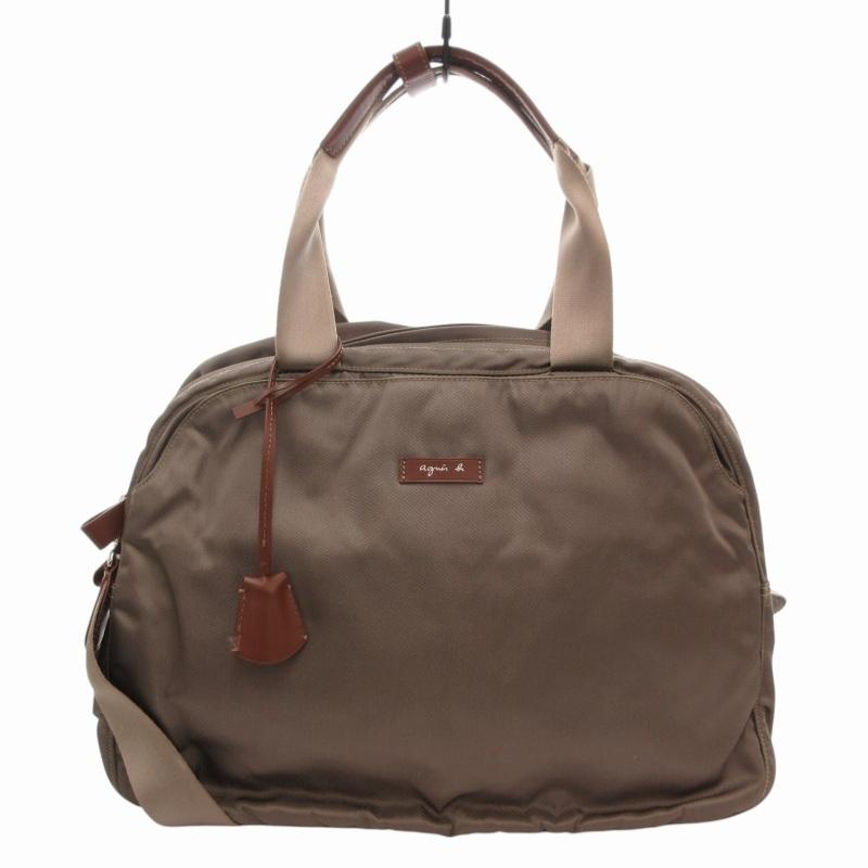 アニエスベーボヤージュ　グレージュバッグ アニエスベー ボヤージュ Agnes b. VOYAGE ハンドバッグ ショルダー