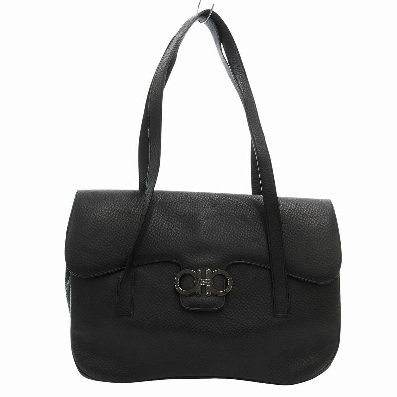 サルヴァトーレフェラガモ ガンチーニ ハンドバッグ 肩掛け ビジネス